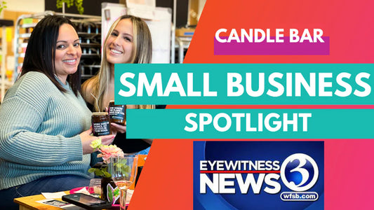 Press, small business, spotlight, candle bar, feature, Candle Sip + Pour Event at Natural Annie Essentials Candle Bar