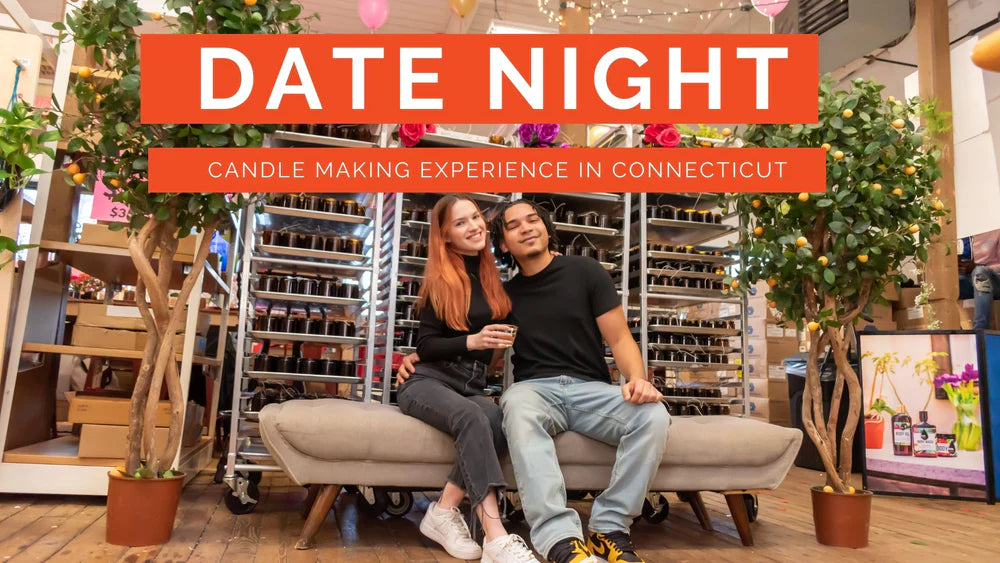 Date Night, Connecticut, date ideas, Candle Sip + Pour Event at Natural Annie Essentials Candle Bar